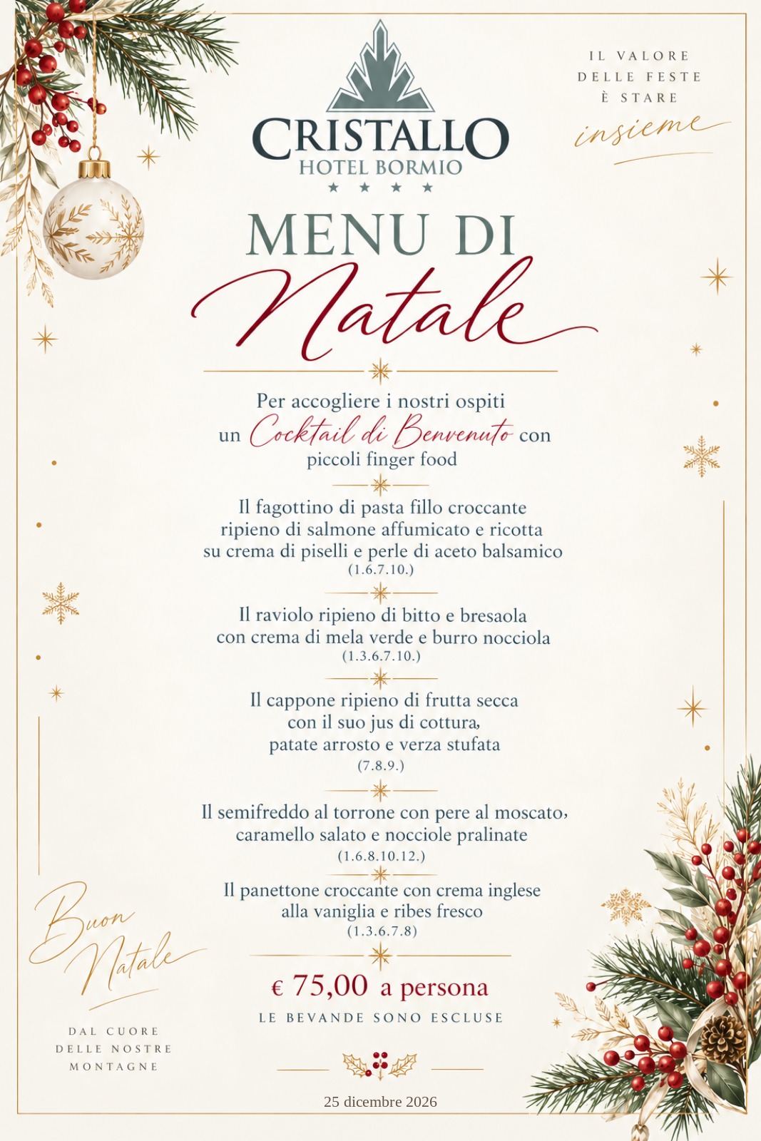 Menù di Natale